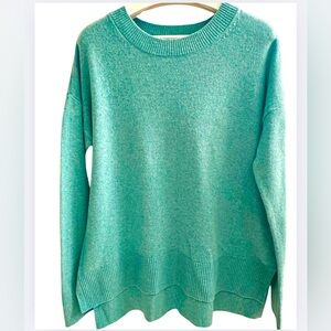GAP tunic crewneck sweater in seafoam green size Large